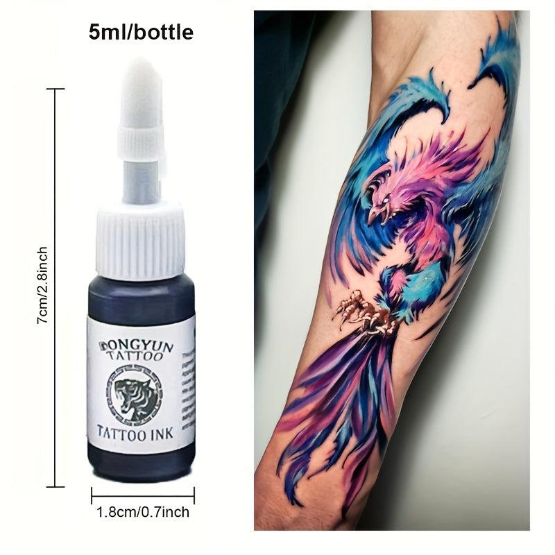 10 Tattoo Ink Set Professional Tattoo Pigment Long Lasting Tattoo Painting