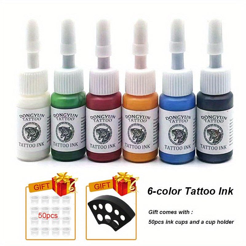 10 Tattoo Ink Set Professional Tattoo Pigment Long Lasting Tattoo Painting