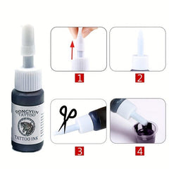 10 Tattoo Ink Set Professional Tattoo Pigment Long Lasting Tattoo Painting