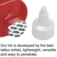 1pc 250ml Red Tattoo Ink Professional Tattoo Pigment Long Lasting