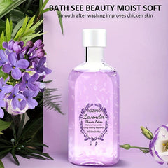 Natural Lavender Shower Gel 100ml - Moisturizing and Cleansing Formula