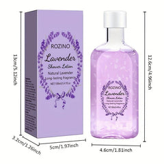Natural Lavender Shower Gel 100ml - Moisturizing and Cleansing Formula