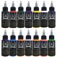 Eternal Ink Tattoo Ink Set 14 Colors 1oz 30ml Professional Pigment