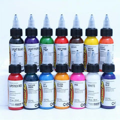 14pcs Tattoo Ink Set Professional Tattoo Pigment Set Long Lasting