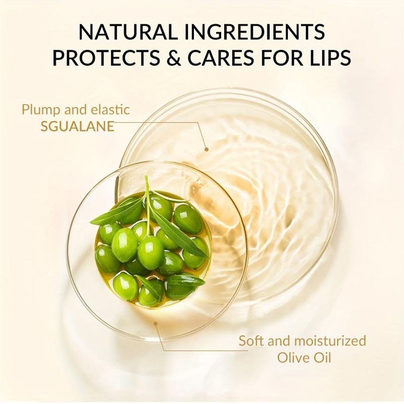 Lip Plumper Set Night Double Effect Lip Care 5ml Box Clear Lip Gloss