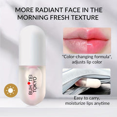 Lip Plumper Set Night Double Effect Lip Care 5ml Box Clear Lip Gloss