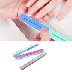 7 Sided Nail File Kit for Men - Sanding, Polishing, and Printing Fingernails