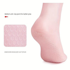 Moisturizing Silicone Gel Heel Socks Anti Slip Spa Aloe Socks