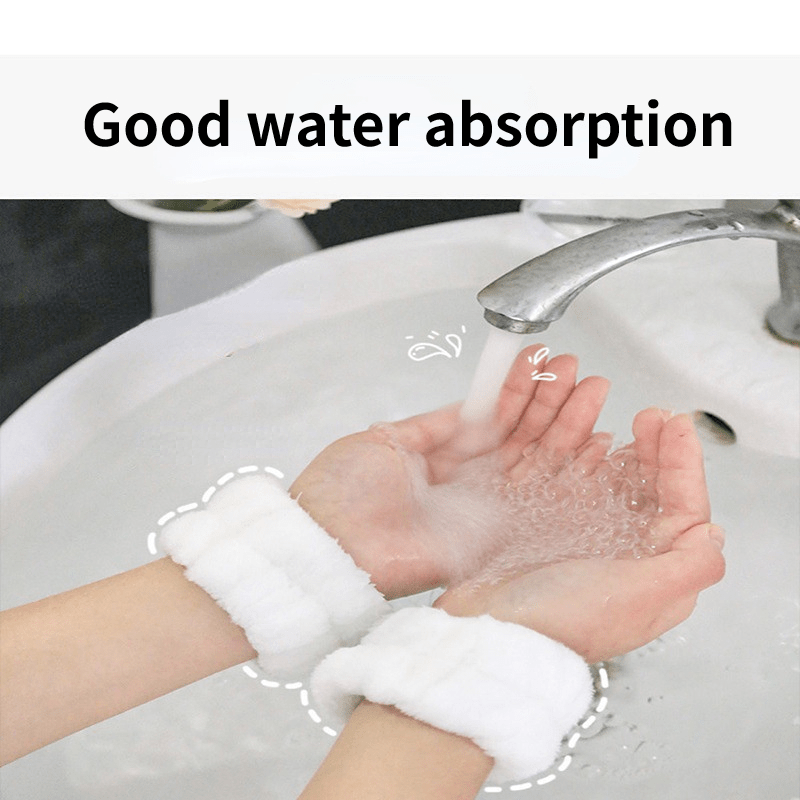 Face Wash Hand Wristband Wash Hair Band Set Not Shedding Ladies Beauty Sleeve