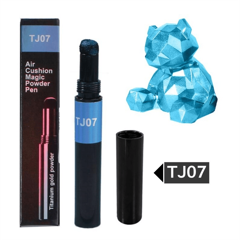 Magic Air Cushion Powder Pen Holographic Titanium Powder Chameleon Pigment