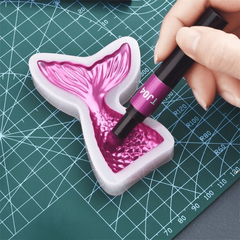 Magic Air Cushion Powder Pen Holographic Titanium Powder Chameleon Pigment