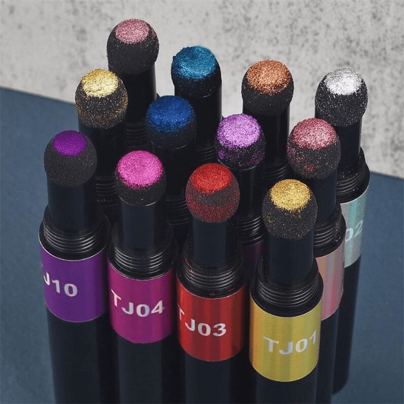 Magic Air Cushion Powder Pen Holographic Titanium Powder Chameleon Pigment