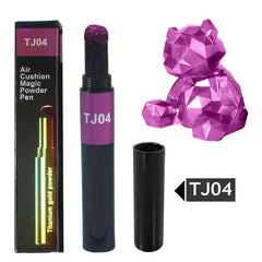 Magic Air Cushion Powder Pen Holographic Titanium Powder Chameleon Pigment