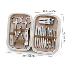 High Professional Stainless Steel Nail Clipper Kit for Personal Care