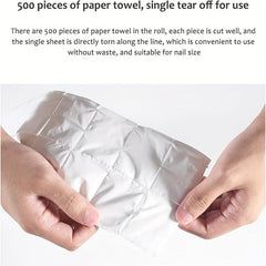 Lint Nail Art Gel Polish Remover Cotton Pads
