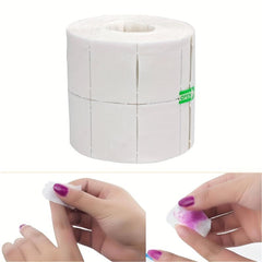 Lint Nail Art Gel Polish Remover Cotton Pads