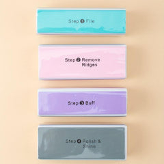 12 pcs Multifunctional Nail Buffer and Polisher Manicure Care Tool