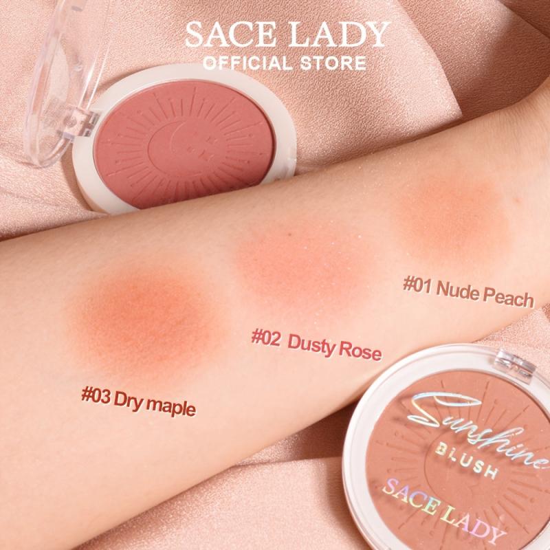 Shimmer Cheek Blush Makeup Natural Long Lasting Pigmented Powder Blush Glow Kit