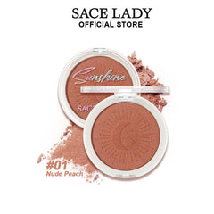 Shimmer Cheek Blush Makeup Natural Long Lasting Pigmented Powder Blush Glow Kit
