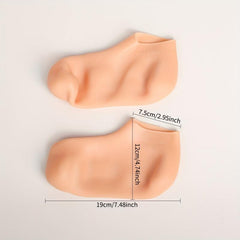 Gel Heel Anti Slip Socks For Dry Cracking Foot Skin