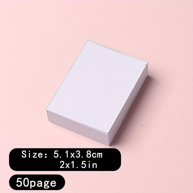 50Pcs Disposable Paper Waterproof Polish Tray Palette For Mixing Gel Painting