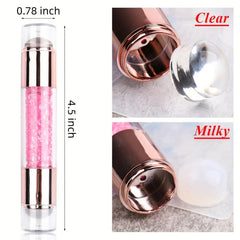 Silicone Nail Art Stamper for French Manicure DIY Nail Decor