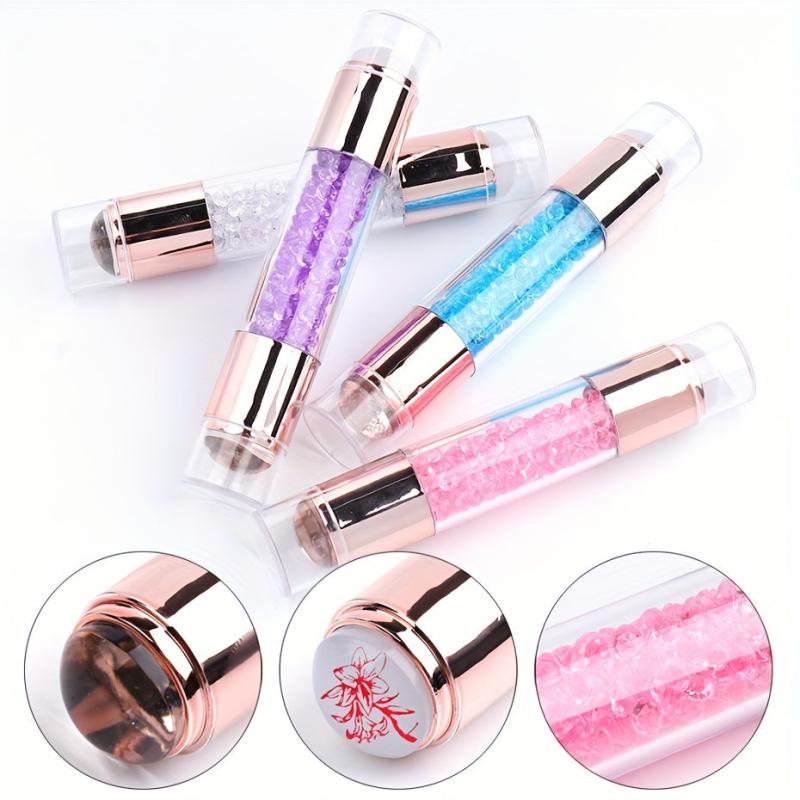 Silicone Nail Art Stamper for French Manicure DIY Nail Decor