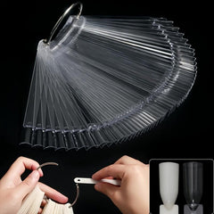 50 Clear Nail Practice Tips for Art Display and Home Manicures