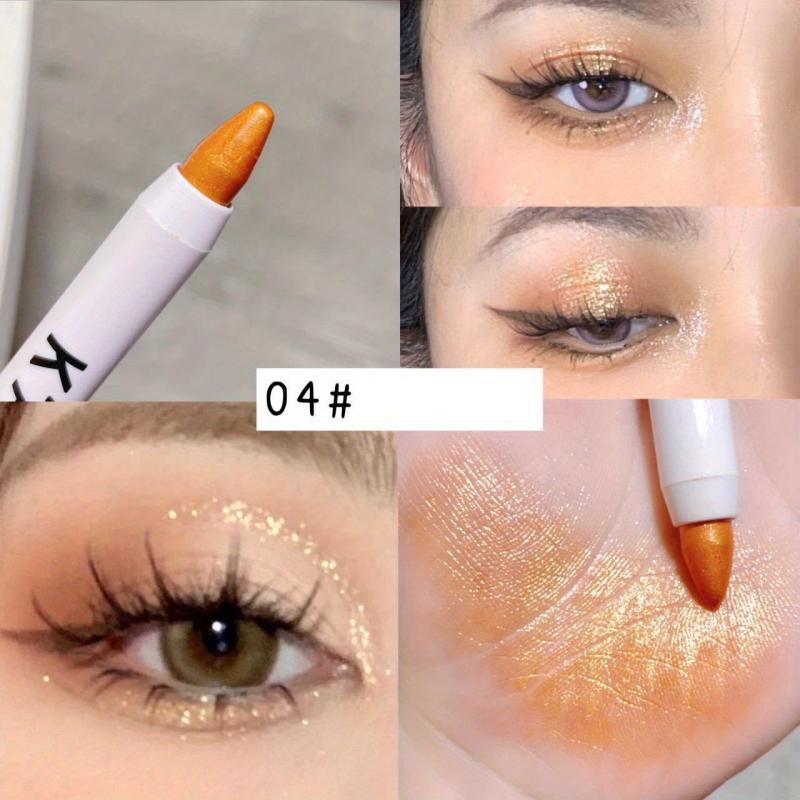 Long Lasting Pearly Highlighter Eyeshadow Pen for Brightening Eyes