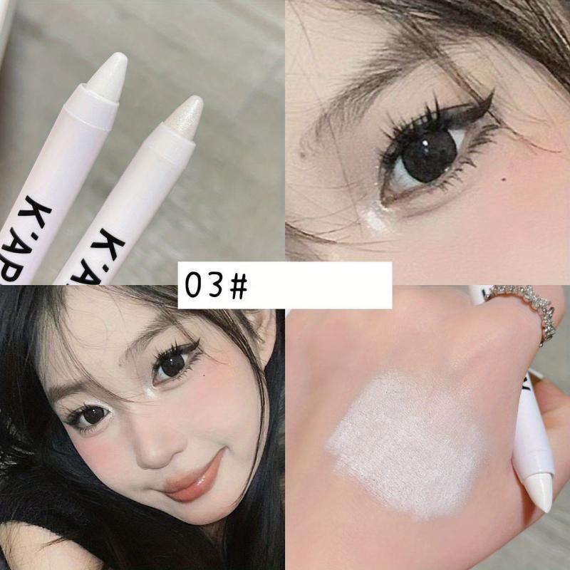 Long Lasting Pearly Highlighter Eyeshadow Pen for Brightening Eyes