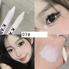 Long Lasting Pearly Highlighter Eyeshadow Pen for Brightening Eyes