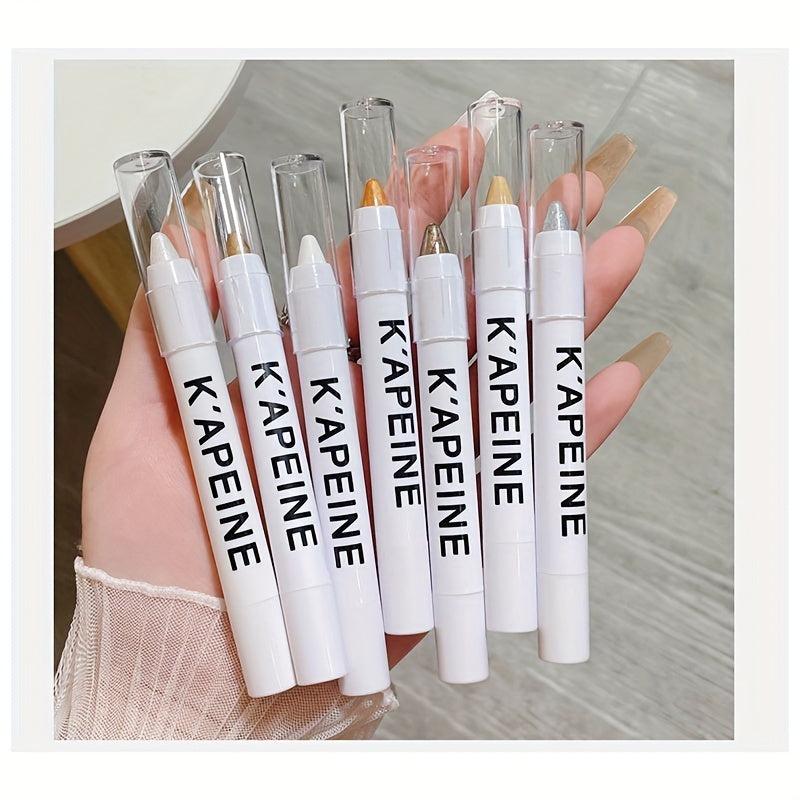Long Lasting Pearly Highlighter Eyeshadow Pen for Brightening Eyes