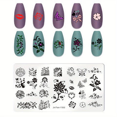 Stainless Steel Stamping Plates for Unique Nail Art