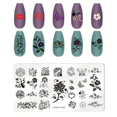 Stainless Steel Stamping Plates for Unique Nail Art