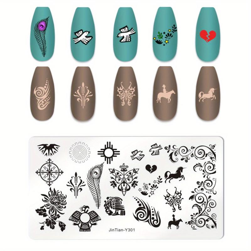 Stainless Steel Stamping Plates for Unique Nail Art