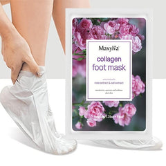 Rose Foot Mask Nourishing Whitening Hydrating Moisturizing
