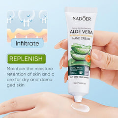 Aloe Hand Cream for Dry Skin Hydration 30g