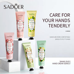 10 Pack Hand Cream Set - Flower Fruit Fragrance - Dry Hand Moisturizing Lotion