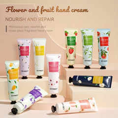 10 Pack Hand Cream Set - Flower Fruit Fragrance - Dry Hand Moisturizing Lotion