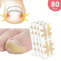 Ingrown Toenail Correction Stickers 80PCS