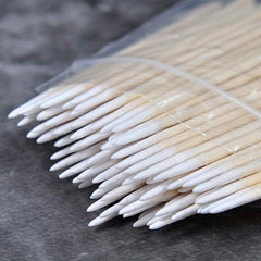 100pcs Double Precision Cotton Swabs Paper Stick
