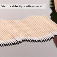 100pcs Double Precision Cotton Swabs Paper Stick
