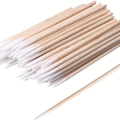100pcs Double Precision Cotton Swabs Paper Stick
