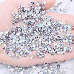 Colorful Glass Crystal Drill Rhinestone Nail Jewelry Accessories