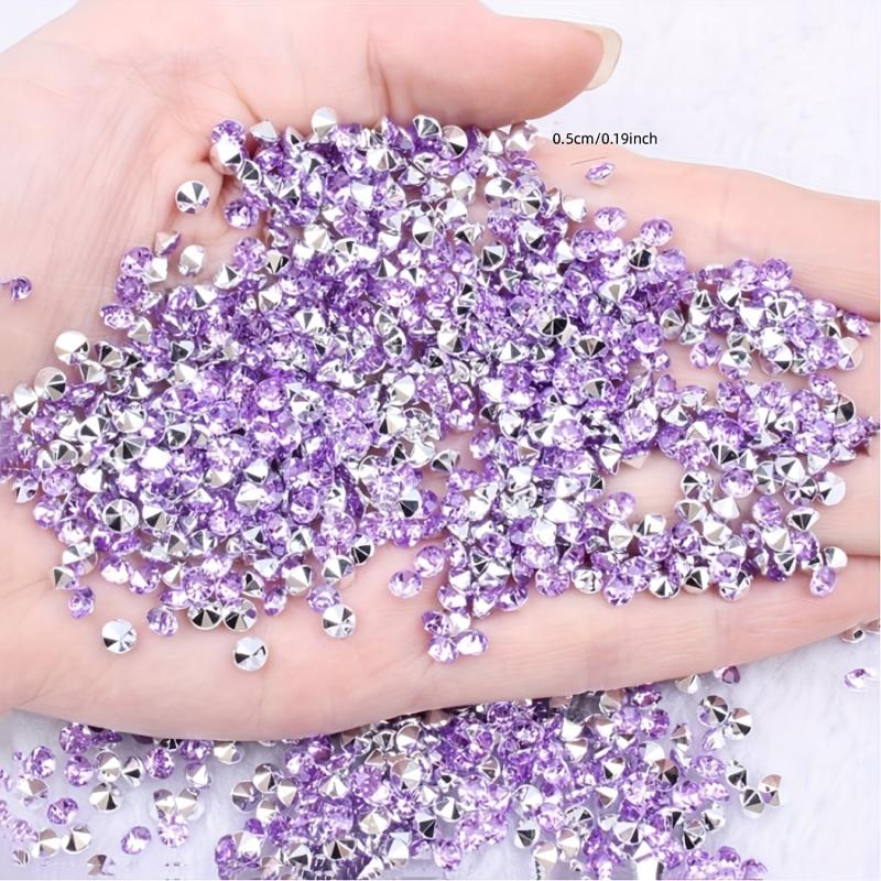 Colorful Glass Crystal Drill Rhinestone Nail Jewelry Accessories