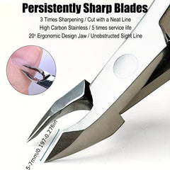Stainless Steel Cuticle Pliers for Nail and Toe Health