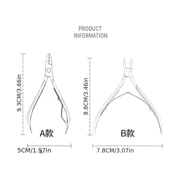 Stainless Steel Cuticle Pliers for Nail and Toe Health