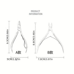 Stainless Steel Cuticle Pliers for Nail and Toe Health