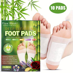 Deep Cleansing Foot Pads with Bamboo Vinegar & Ginger Powder for Foot Care