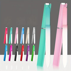 Crystal Glass Nail File Manicure Tool for Polishing and Shaping